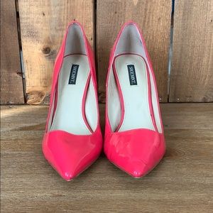 Shoemint Hot Pink Pumps Size 8.5 - 4 inch heel